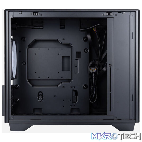 InWin A3 Tempered Glass Mini Tower Micro-ATX Case  Black - Image 4